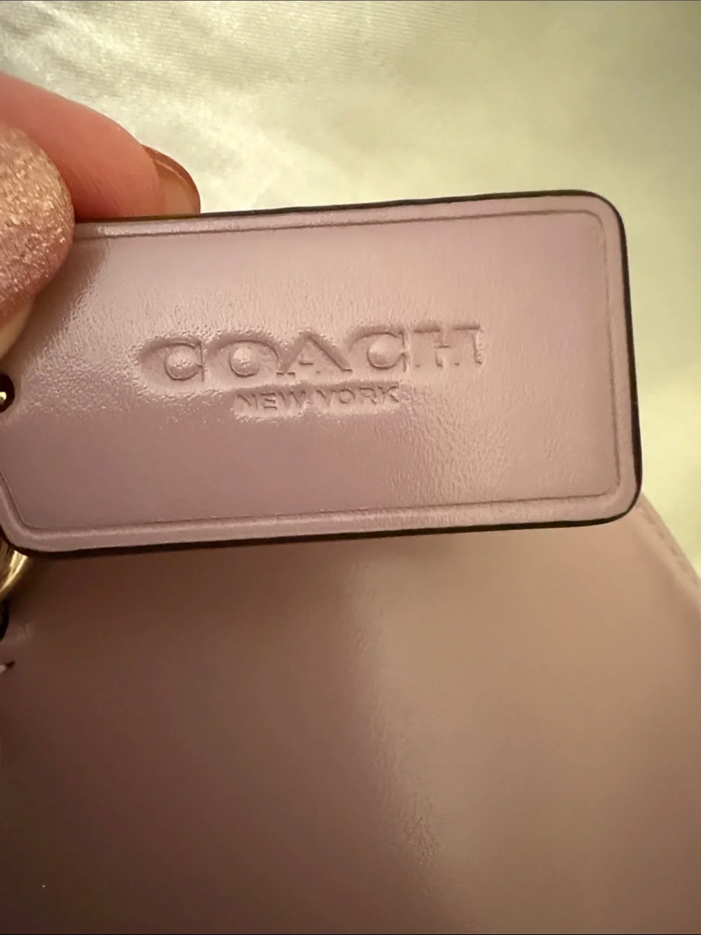 💜Coach NWT Lilac Lara Top Handle Satchel with Crossbody Strap and Gold Hardware